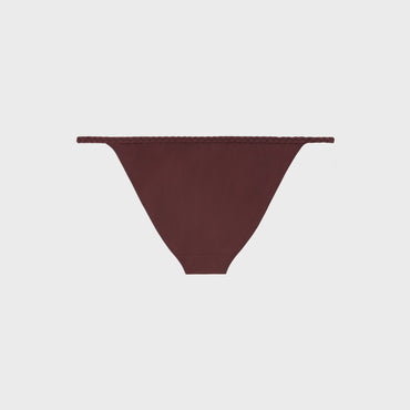 Bas Maillot Tresse Triomphe - Prune