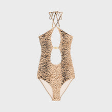 Maillot 1 Piece Goutte - Leopard