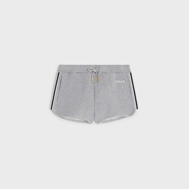 Mini Short Jogger Celine - Grey Melange/Off White/Mid