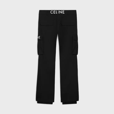 Pants Ski Celine Ripstop Brillant Technique Pantalon - Black