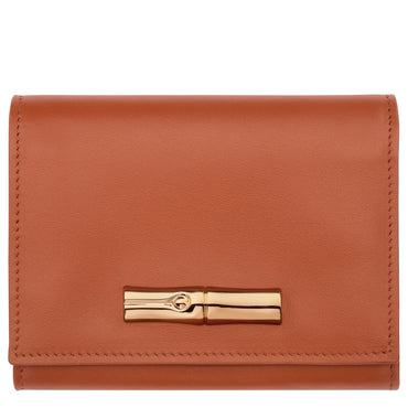 Le Roseau  Compact wallet - Bark