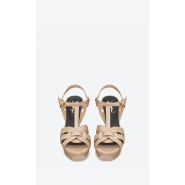 Tribute Co 75 Vernice Sandal - Nude-Powder