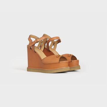 Wedge Sandal 80 - Tan