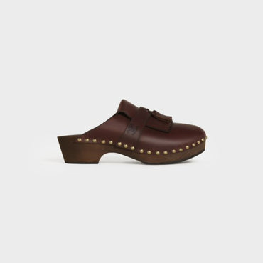 Les Bois Celine Clog 25 Vegetal Calfskin - Light Brown
