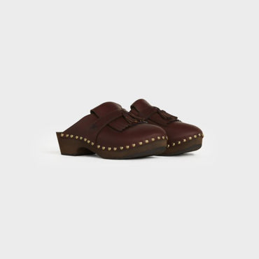 Les Bois Celine Clog 25 Vegetal Calfskin - Light Brown