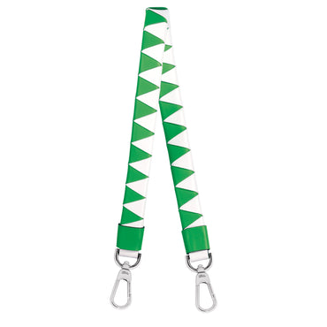 Le FoulonnéShoulder strap - Lawn/White