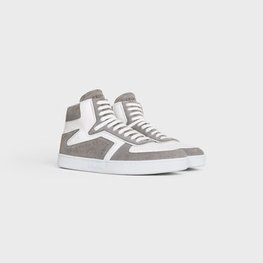 Ct-01 "Z" Trainer High Sneaker - Grey/Optic White