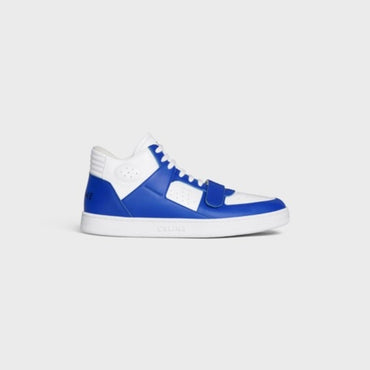 Trainer CT-02 Mid Sneaker with Scratch - Opticwhite/Blue