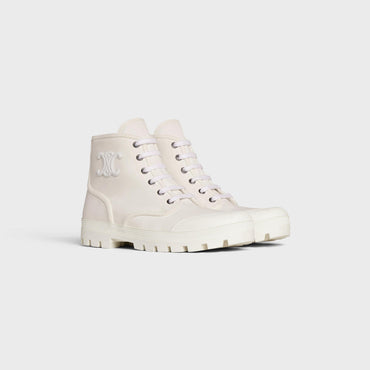 Lace Up Boot 20 - White