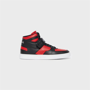 Ct-03 High Sneaker W/Scratch - Black/Red