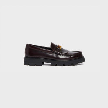 Chunky Loafer W/Triomphe 35 - Burgundy