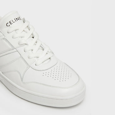 Low Lace Up Sneaker 05 - Optic White