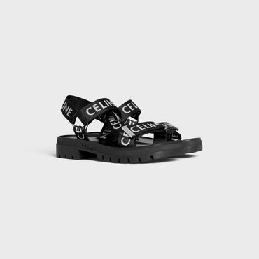 Strappy Sandal 40 - Black/White