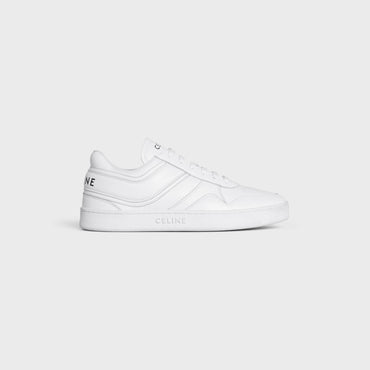 Trainer Low Wave Lace-Up Sneaker Calfskin - Optic White
