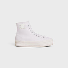 High Lace-Up Sneaker W/Triomp - Optic White