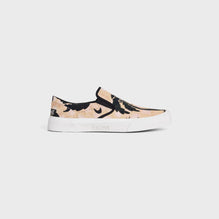 Flat Slip On 05 - Beige/Black