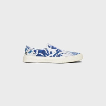 Celine Elliot Flat Slip on 05 Sneakers - Blue/White