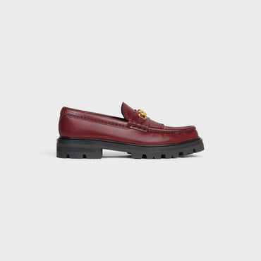 Margaret Triomphe & Brogue Loafer 35 Polished Bull - Light Burgundy