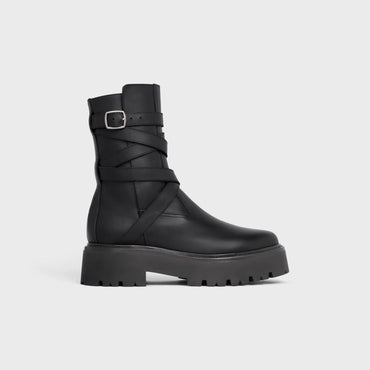 Buckled Jodhpur Medium Boot 45 - Black