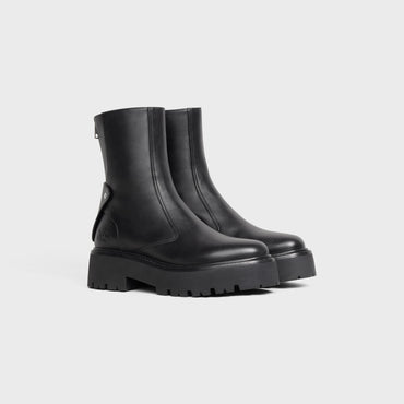 Zipped Boot W/Triomphe 45 - Black