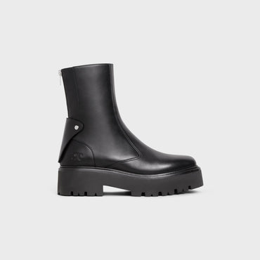 Zipped Boot W/Triomphe 45 - Black