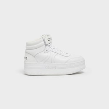 Mid Lace-Up Sneaker W/Scratch - Optic White
