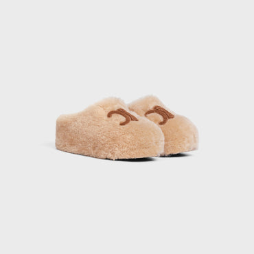 Mule W/ Triomphe 65 - Cream