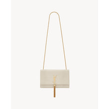 Medium Kate Tassel Chain Bag - Crema Soft