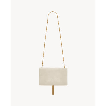Medium Kate Tassel Chain Bag - Crema Soft