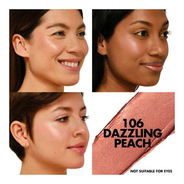 Artist Color Crayon Waterproof Multi-Use Stick - 106 Dazzling Peach