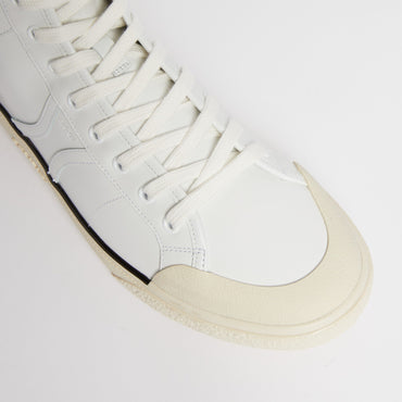 Alan Sneakers As-02 Mid Lace-Up Sneaker Calfskin - Optic White