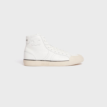 As Mid Lace-Up Sneaker W/Trio - Optic White