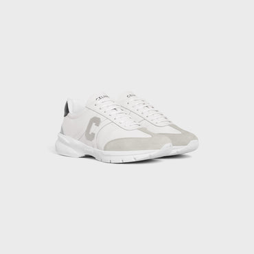 Cr-02 Low Lace-Up Sneaker 30 - Optic White/Black/Grey/Silver
