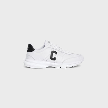 Runner Cr-02 Low Lace-Up Sneaker 30 Calfskin - Optic White / Black