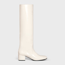 High Boot W/ Triomphe 50 - White Cotton