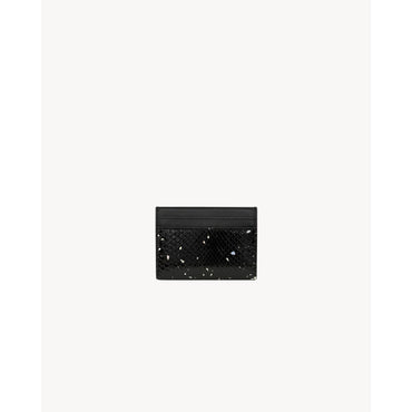 Credit Card Case - Nero/Argento