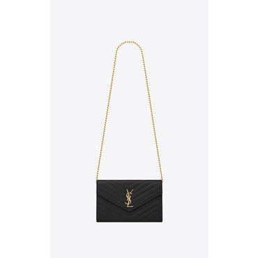 Classic Chain Wallet - Nero