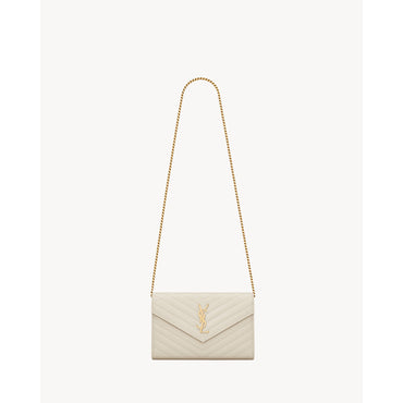 Classic Chain Wallet - Crema Soft
