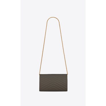 Classic Chain Wallet - Fog