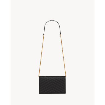 Envelope Chain Wallet - Nero