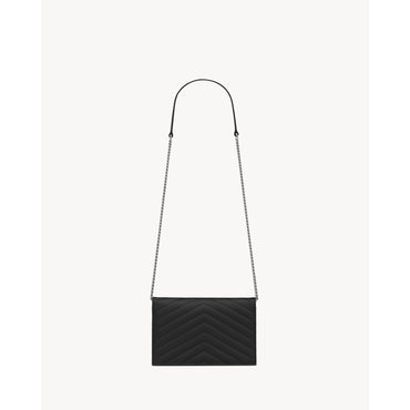 Envelope Chain Wallet - Nero