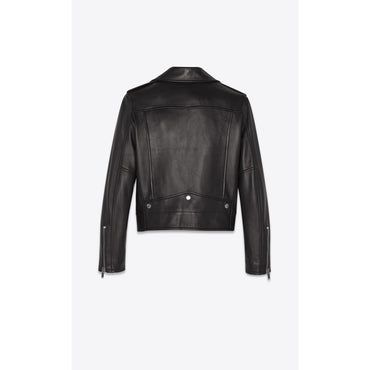 Classic Motocycle Jacket - Black