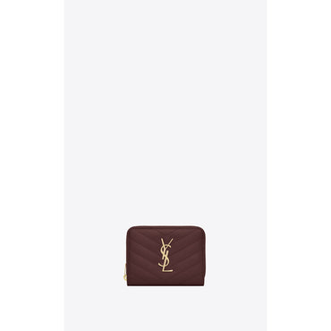 Compact Zip Around Wallet - Rouge Legion
