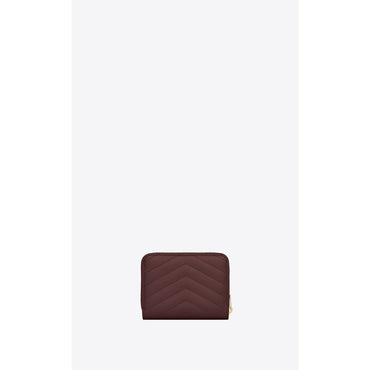 Compact Zip Around Wallet - Rouge Legion