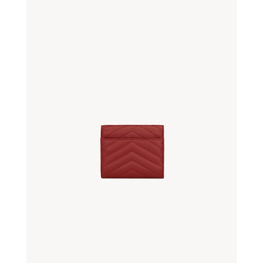 Compact Tri-Fold Wallet - Opyum Red