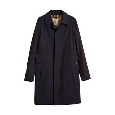 The Camden Car Coat - Blue Carbon
