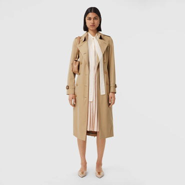 The Long Chelsea Heritage Trench Coat - Honey