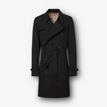 The Mid-length Kensington Heritage Trench Coat - Black
