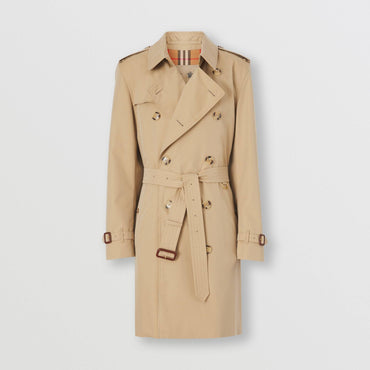 The Mid-length Kensington Heritage Trench Coat - Honey