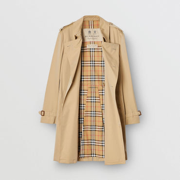 The Mid-length Kensington Heritage Trench Coat - Honey